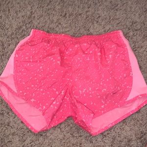 Nike pink shorts size youth large
